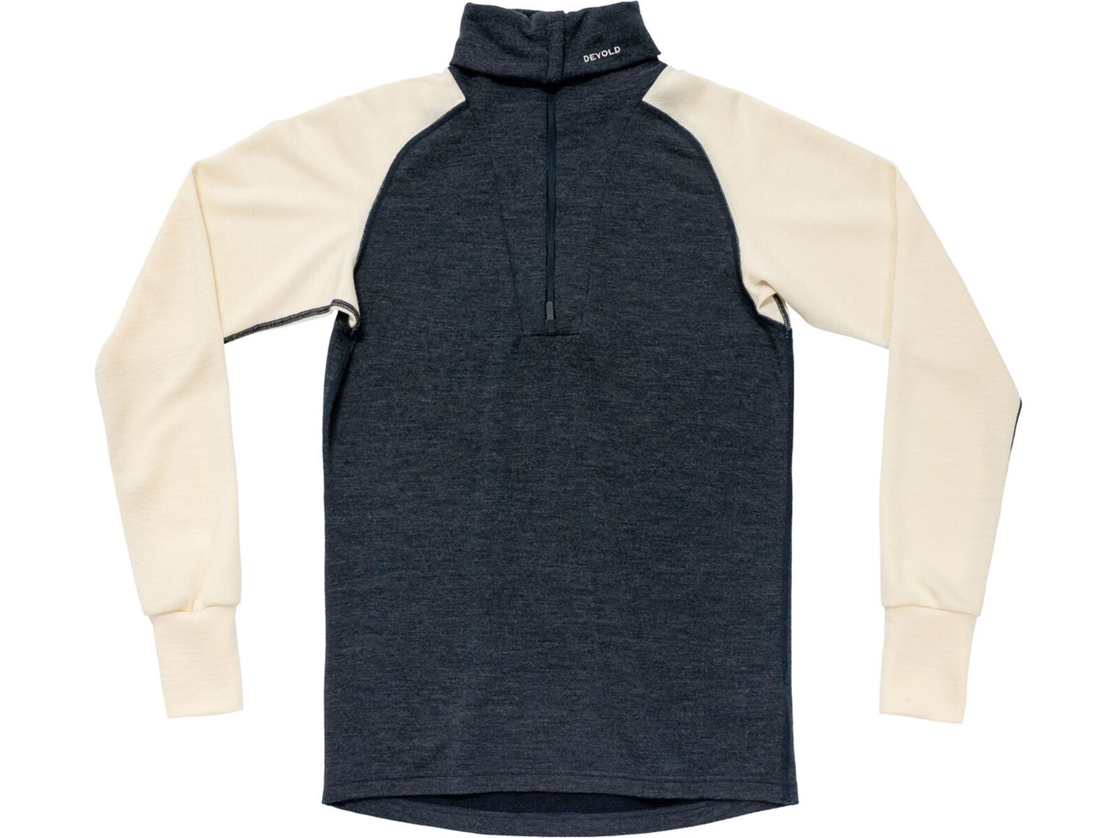 Devold Expedition Merino Silk Zip Man, ink/offwhite | Bild 1
