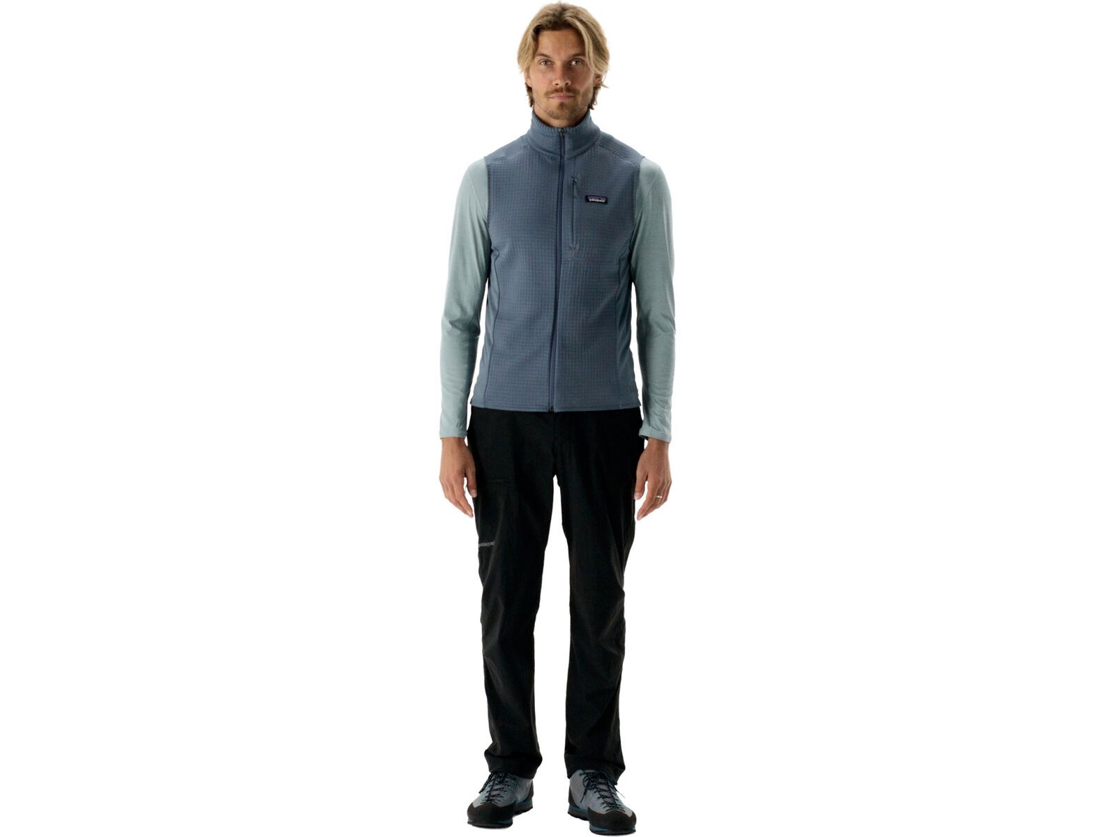 Patagonia Men's R1 Fleece Vest, utility blue | Bild 4