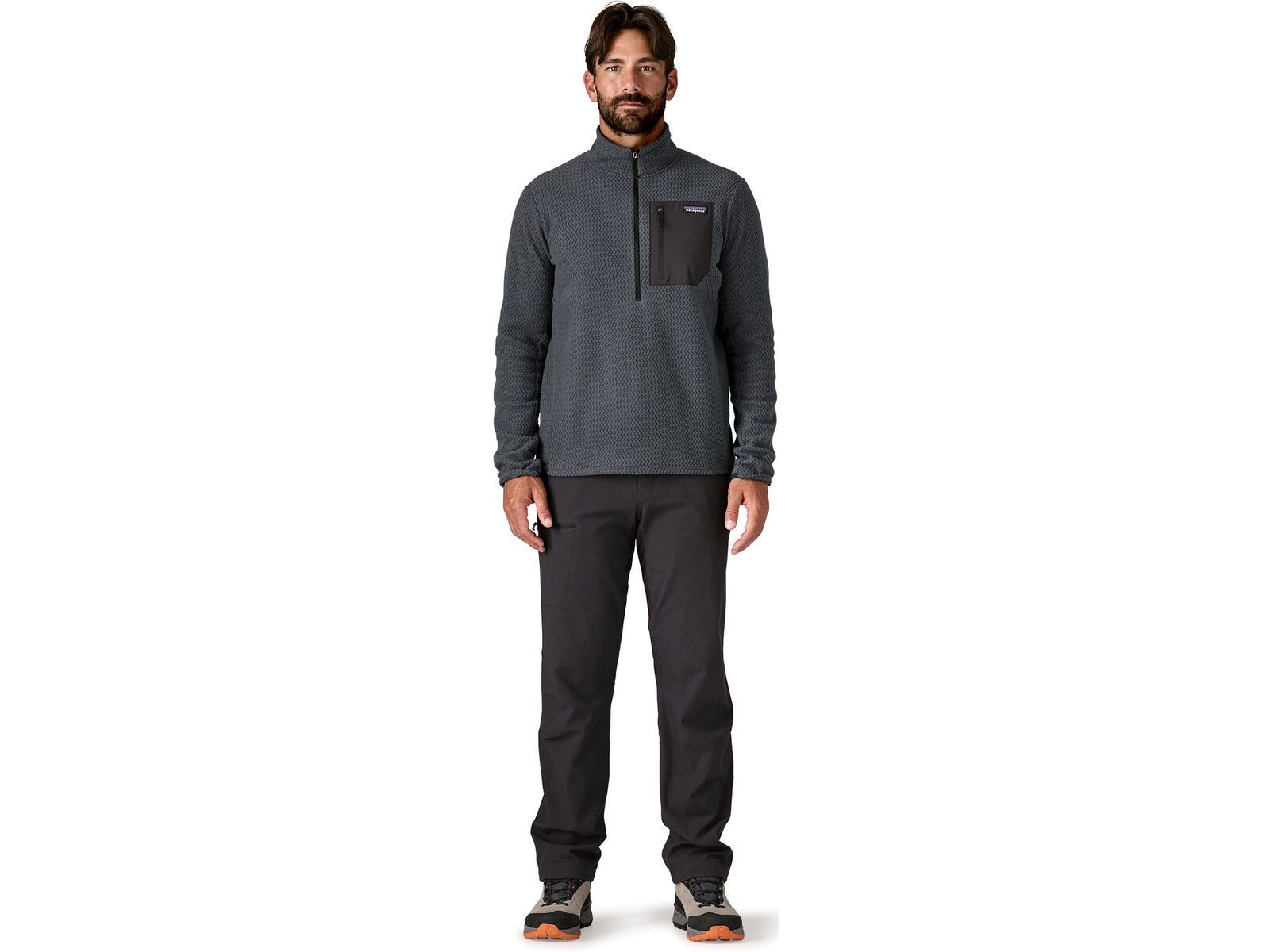 Patagonia Men's R1 Air Zip Neck, smolder blue | Bild 5