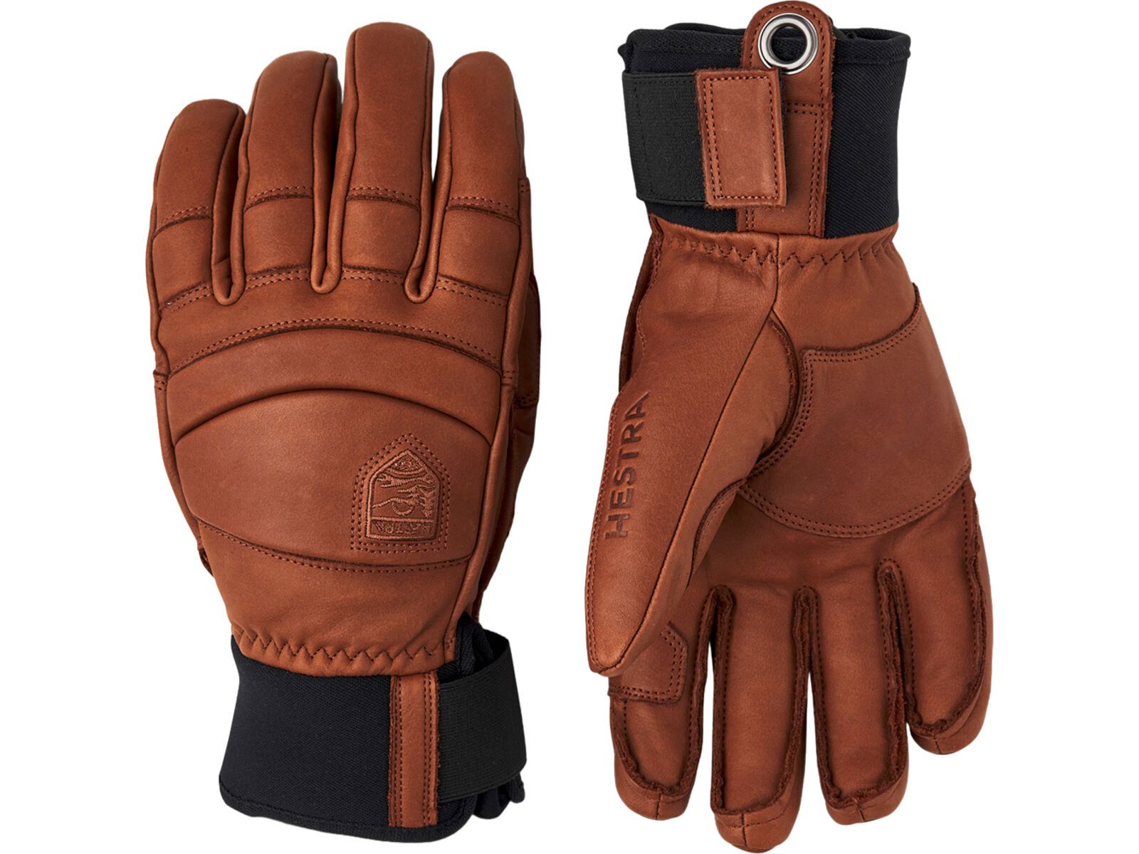 Hestra Fall Line 5 Finger, brown/brown | Bild 1