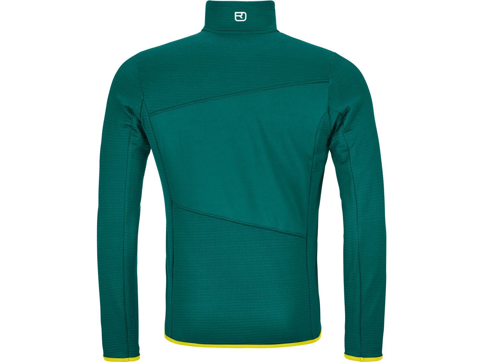 Ortovox Merino Fleece Grid Jacket M, pacific green | Bild 2