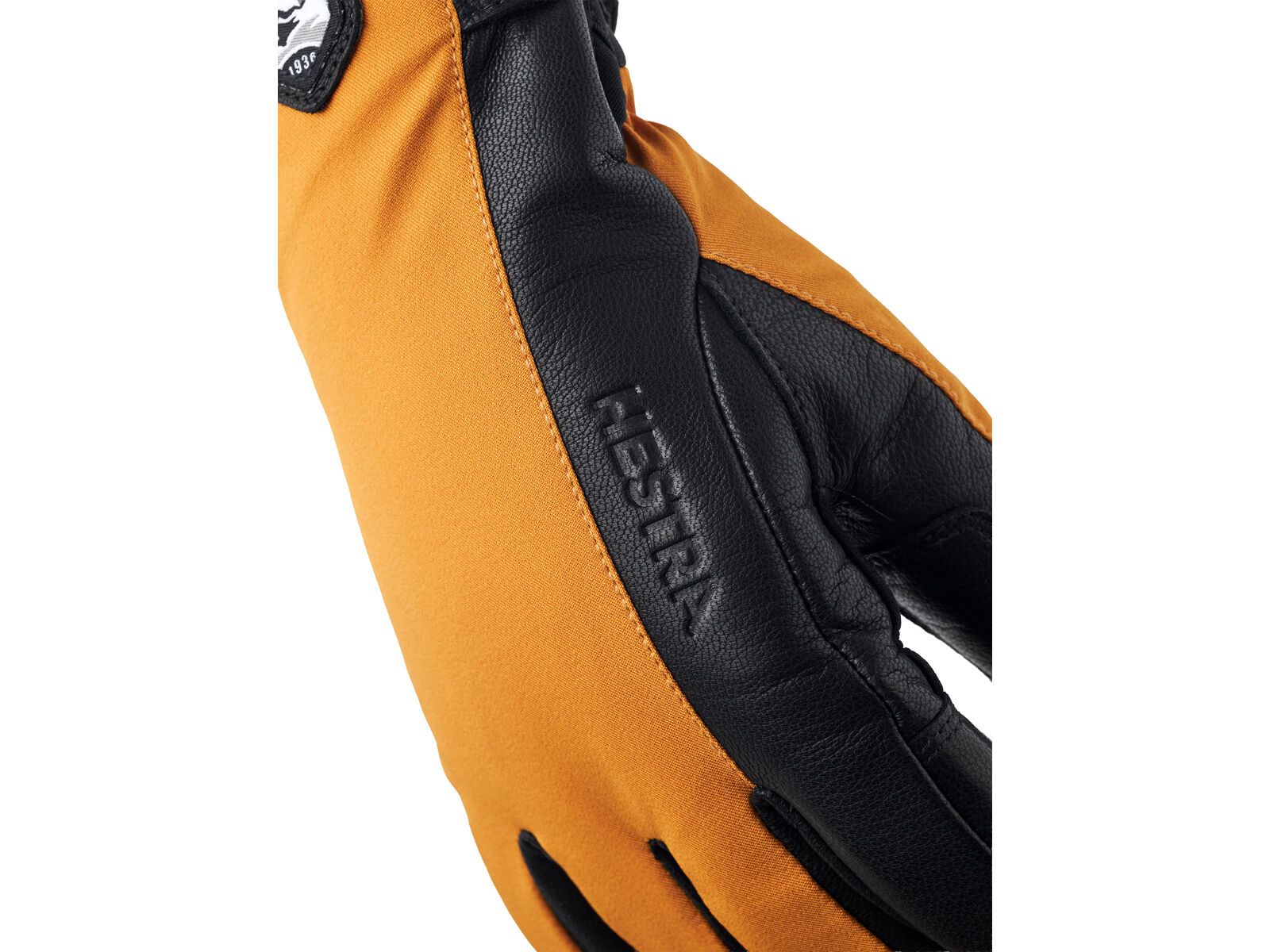 Hestra Flextron Motion Short 5 Finger, mustard/black | Bild 4