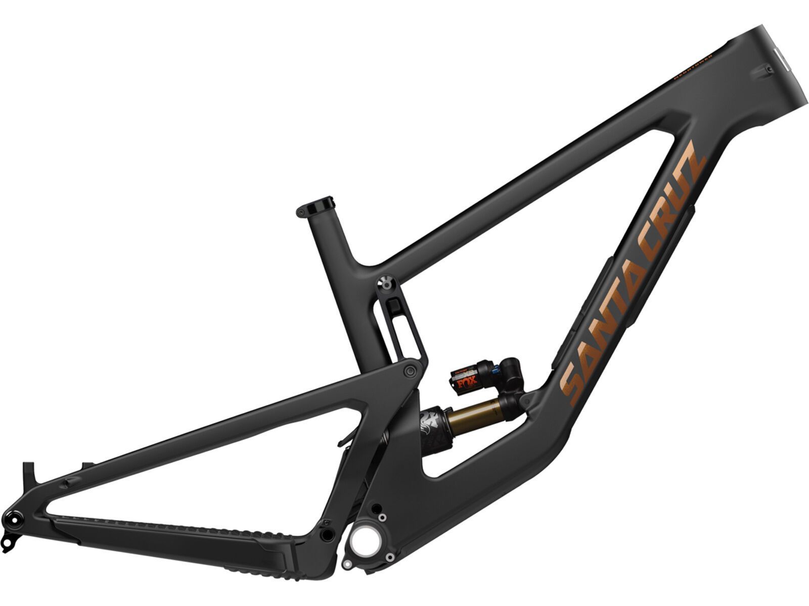 Santa Cruz Megatower CC Frame / 29, matte black/bronze | Bild 1
