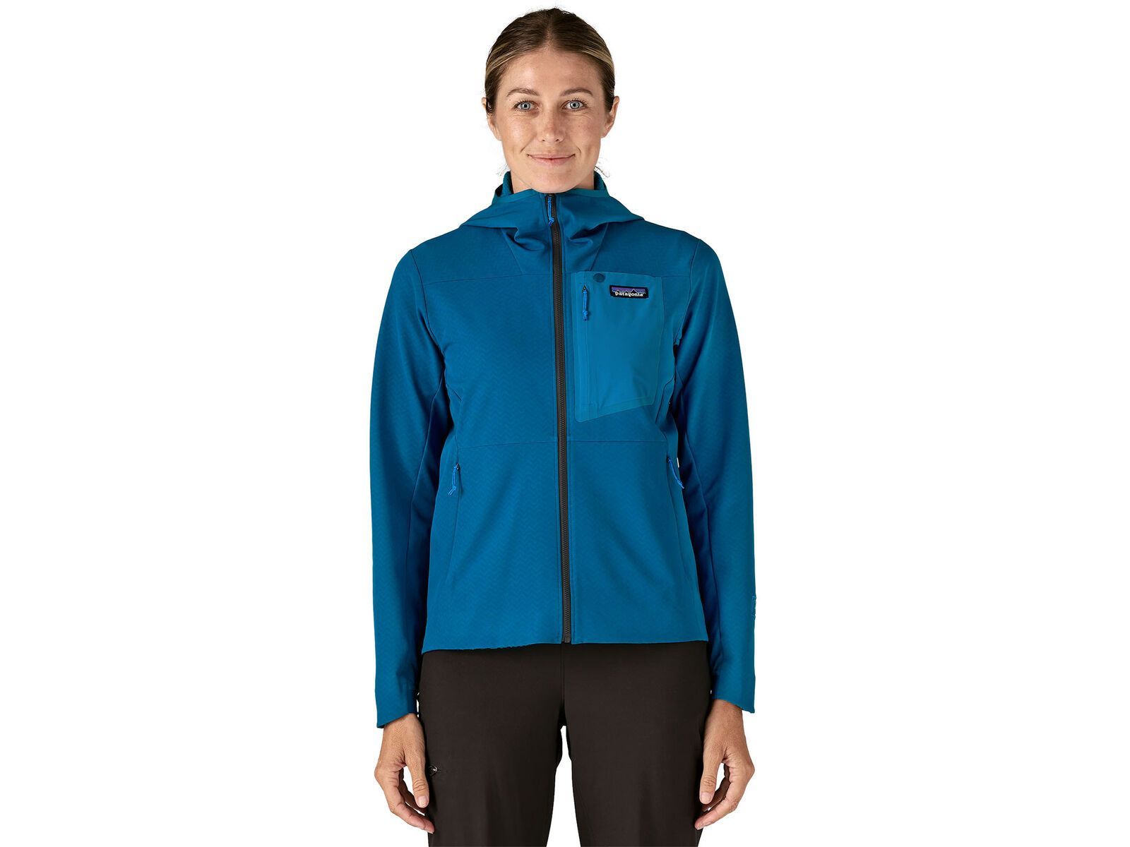 Patagonia Women's R1 CrossStrata Hoody, endless blue | Bild 2