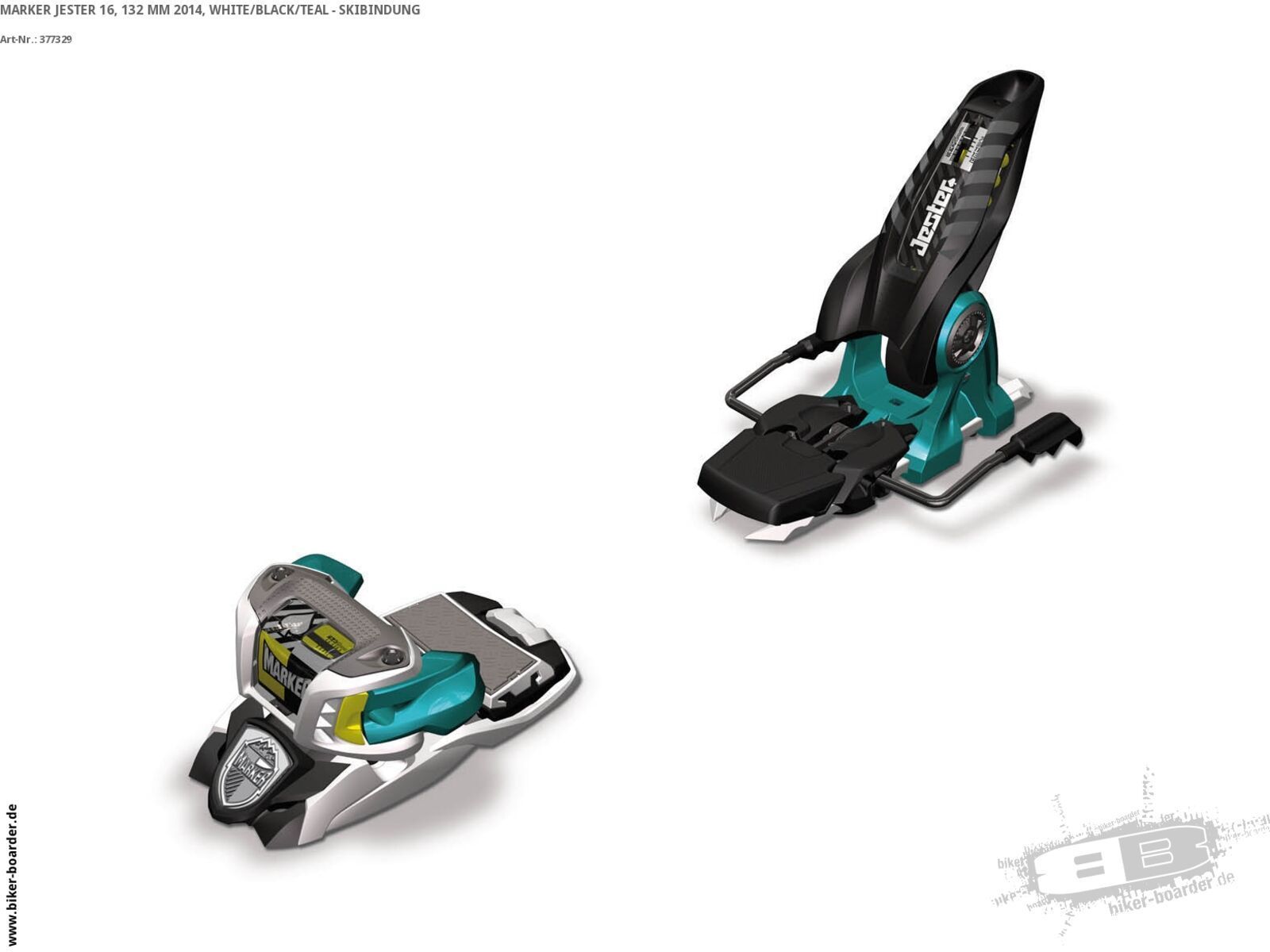 K2 SKI Set: Shreditor 112 2014 + Marker Jester 16 | Bild 3