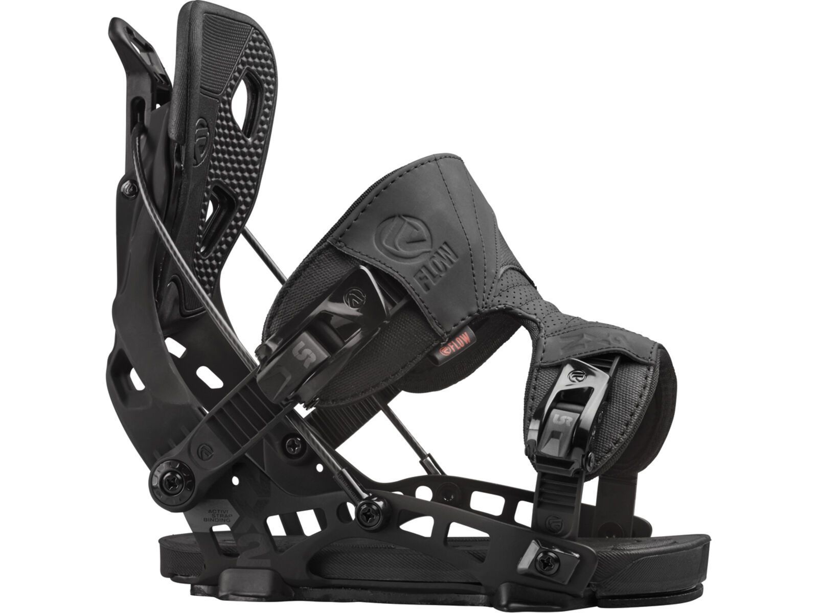 Set: Ride Wild Life 2017 + Flow NX2 2016, black - Snowboardset | Bild 3