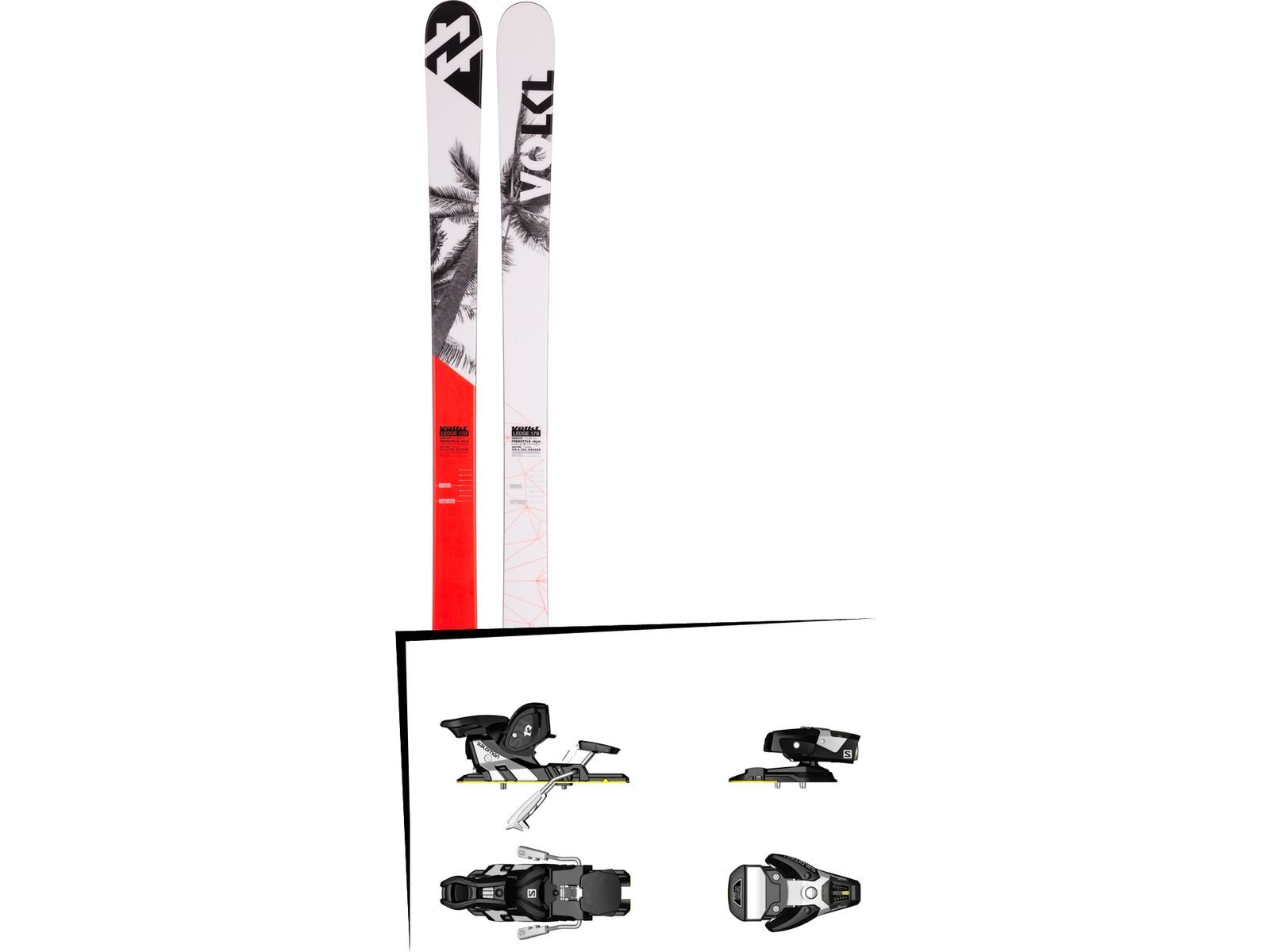 Set: Völkl Ledge 2017 + Salomon STH2 WTR 13 (1456103) | Bild 1