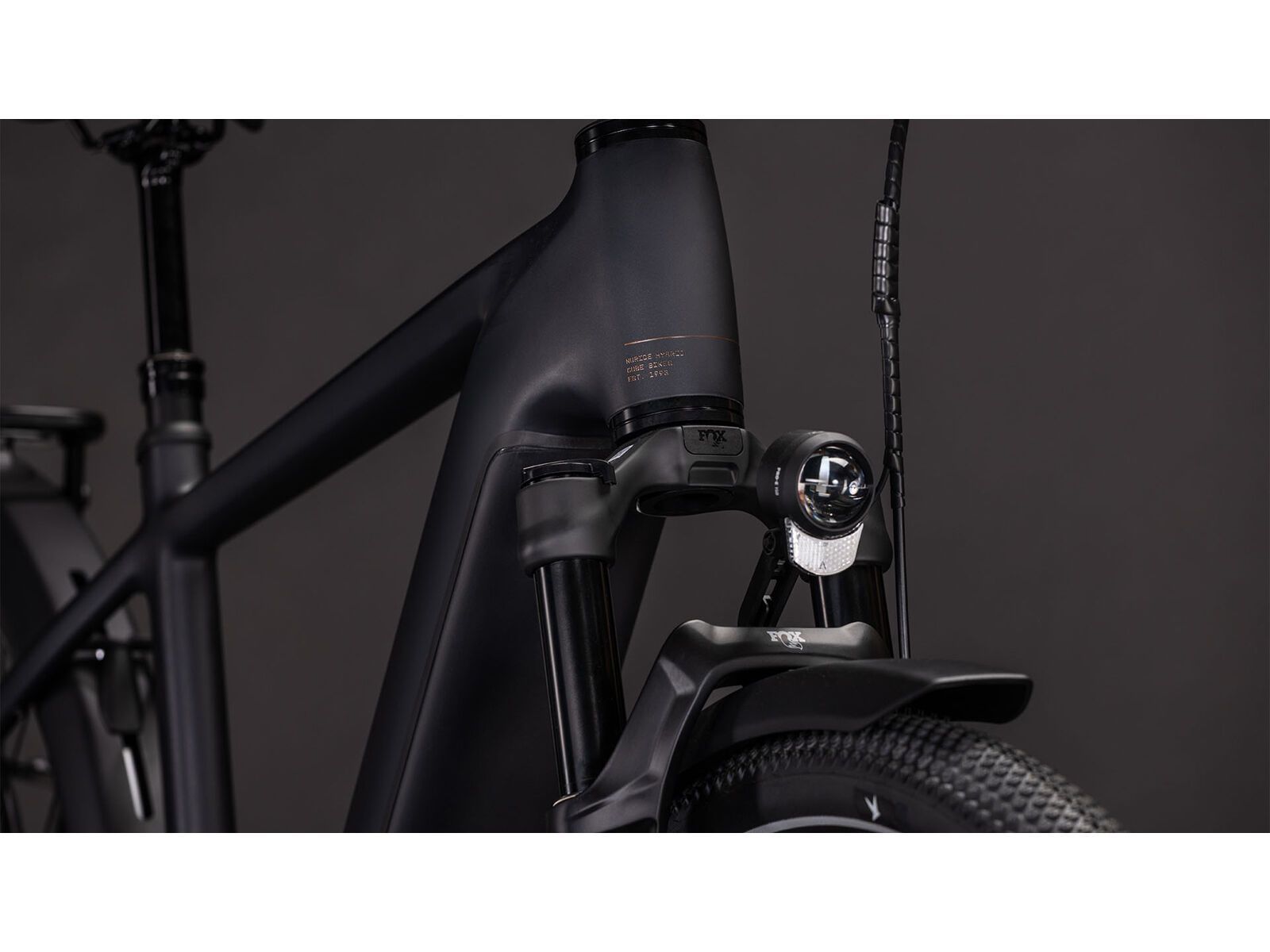 Cube Nuride Hybrid SLX 800, black´n´gold | Bild 6