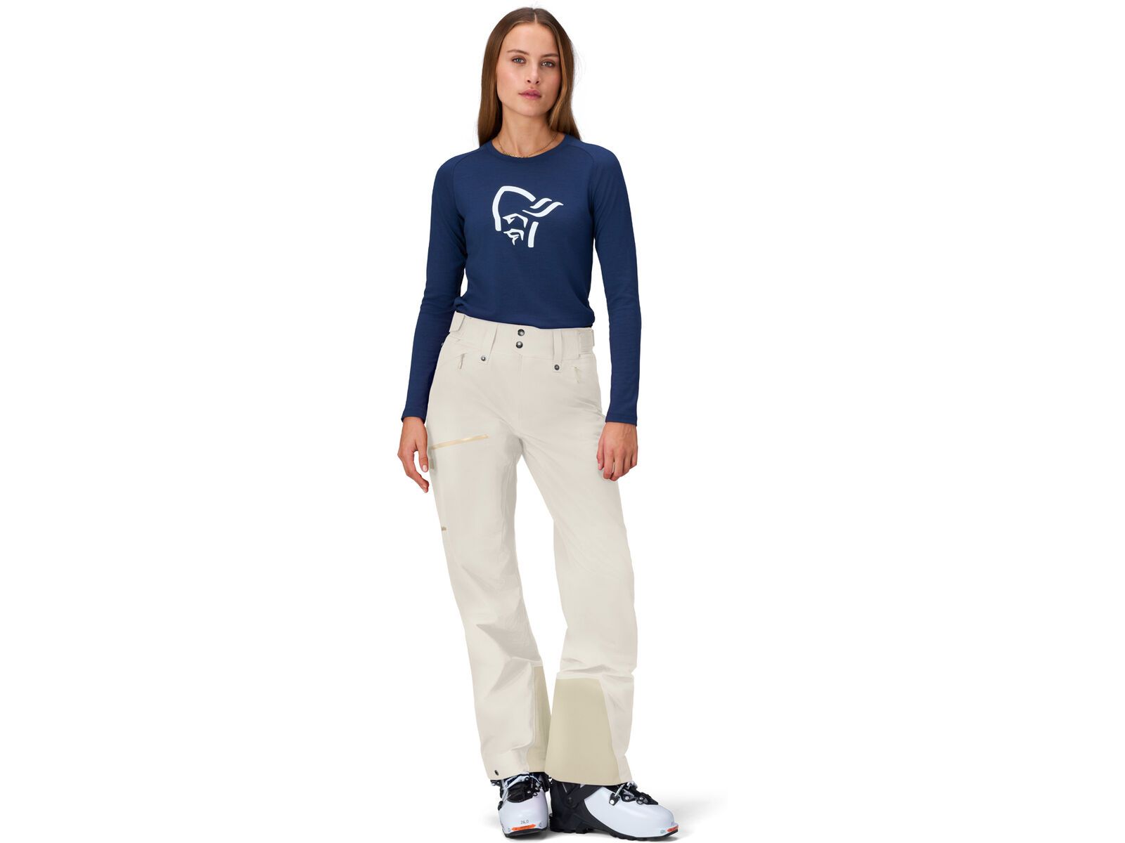 Norrona lofoten Gore-Tex Pants W's, oatmeal | Bild 6