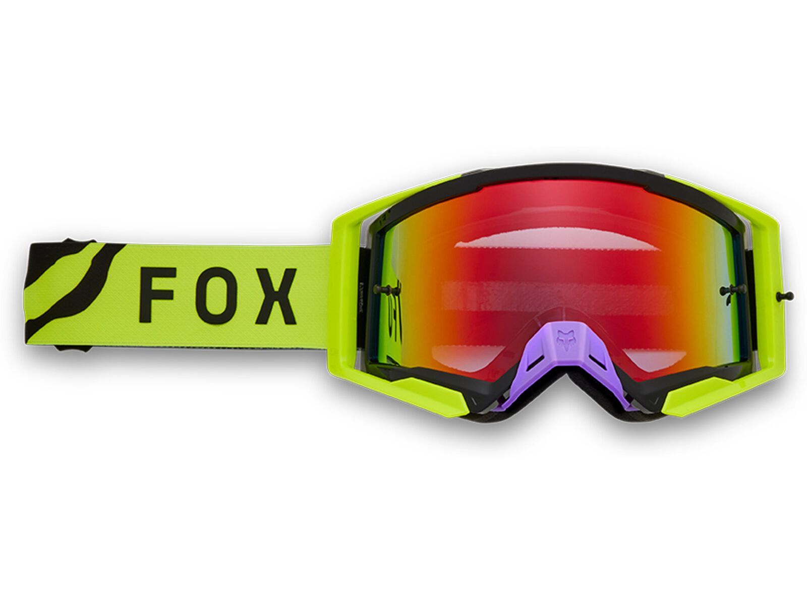 Fox Airspace Throttle Goggle, Spark Mirror / black/yellow | Bild 1