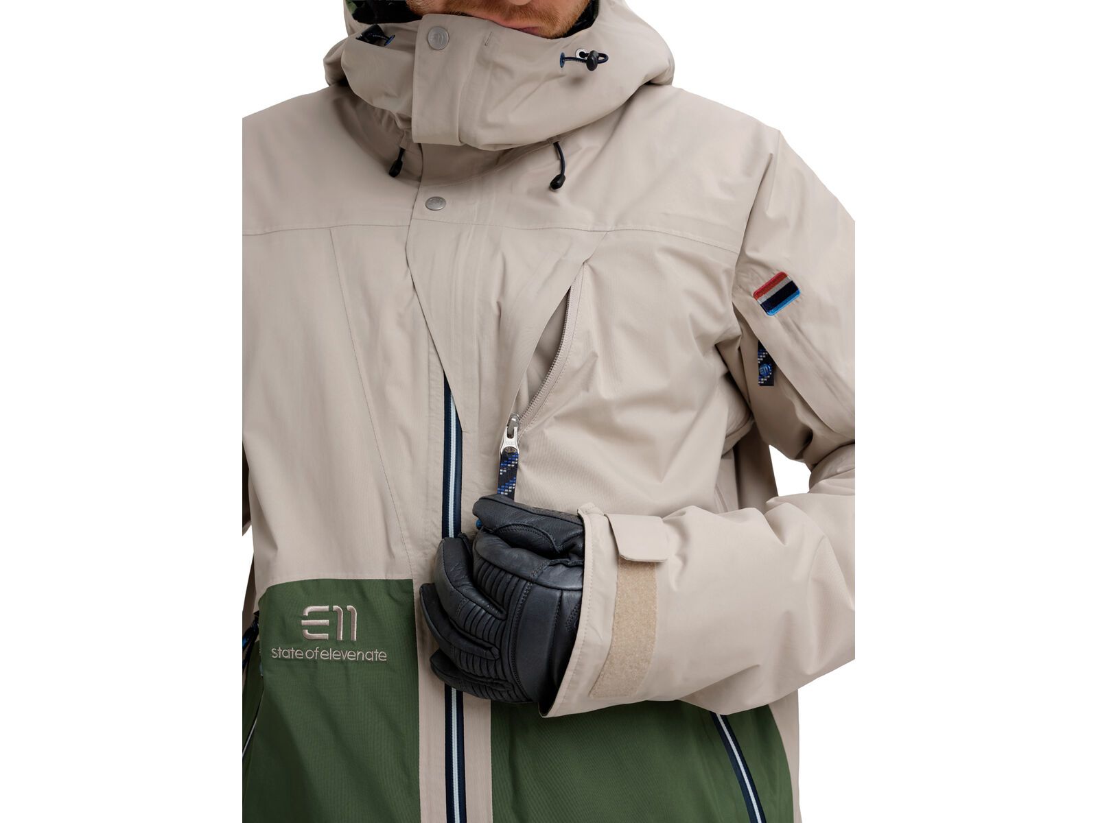 Elevenate Men's Lavancher Jacket, ginger beige | Bild 6