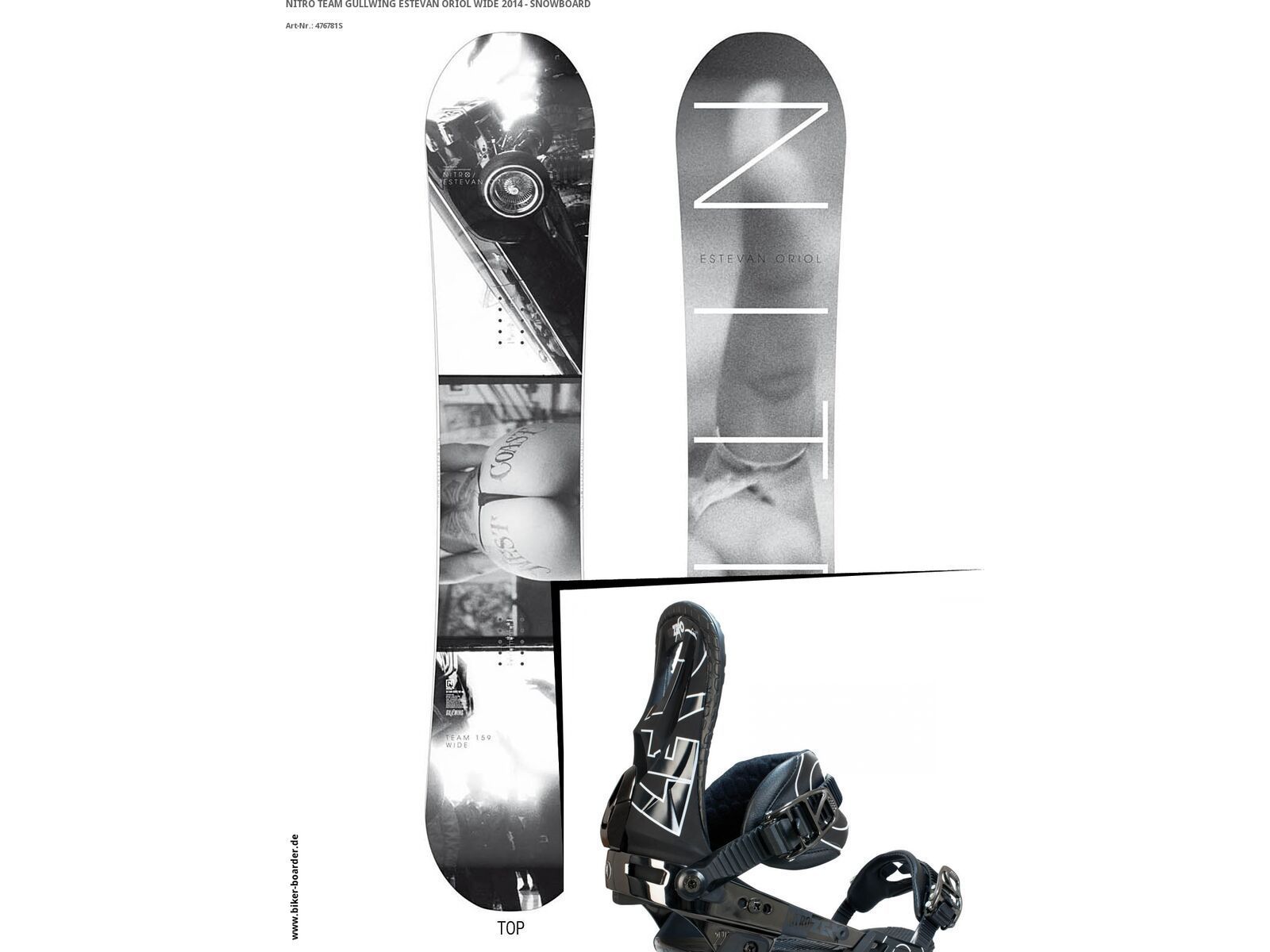Set: Nitro Team Gullwing Estevan Oriol Wide + Zero (476866S) | Bild 1