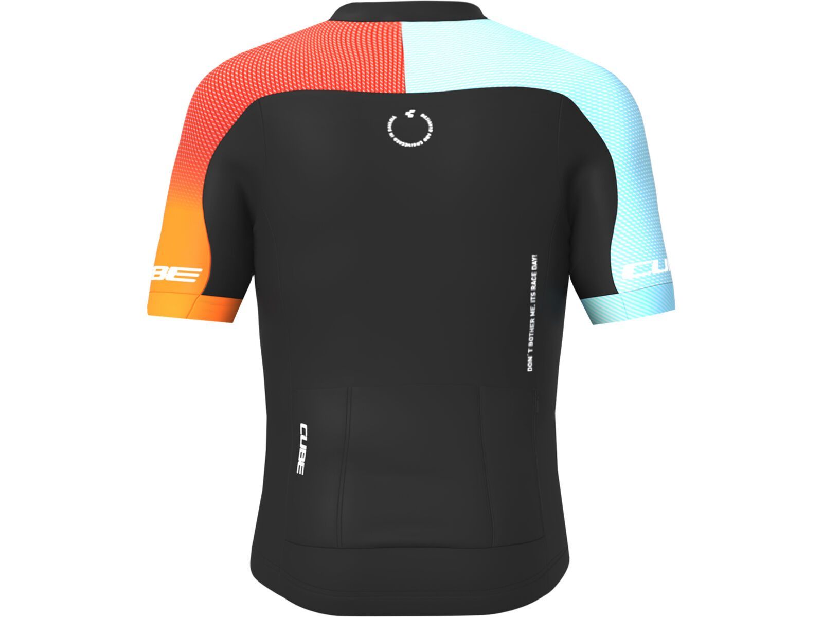 Cube Road/XC Trikot Teamline kurzarm, black | Bild 2