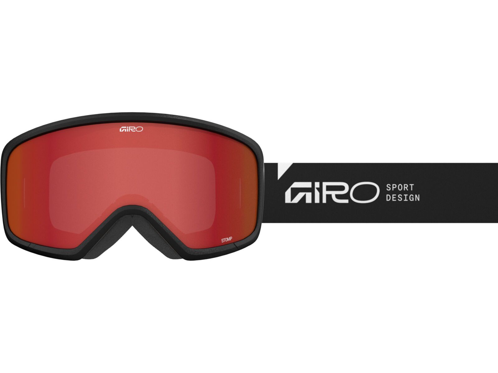 Giro Stomp, Amber Scarlet / wordmark black | Bild 1