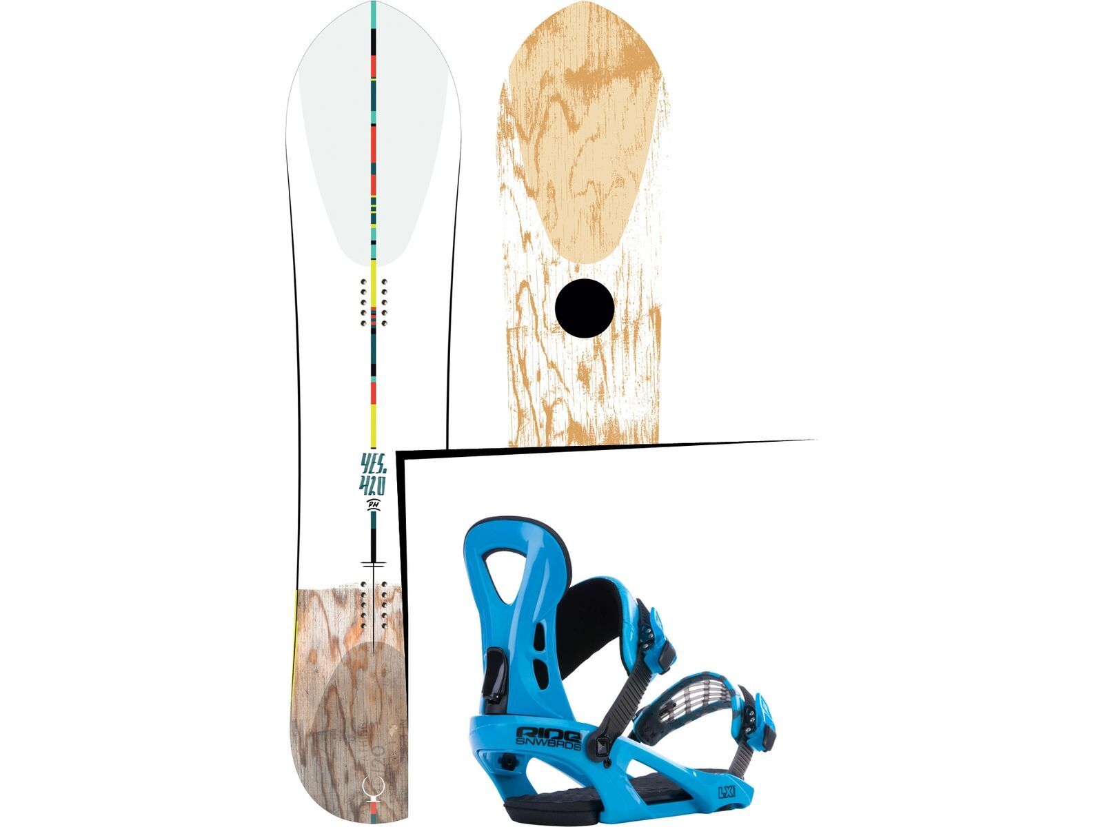 Set: Yes The 420 Powder Hull 2017 + Ride LX (1178200S) | Bild 1
