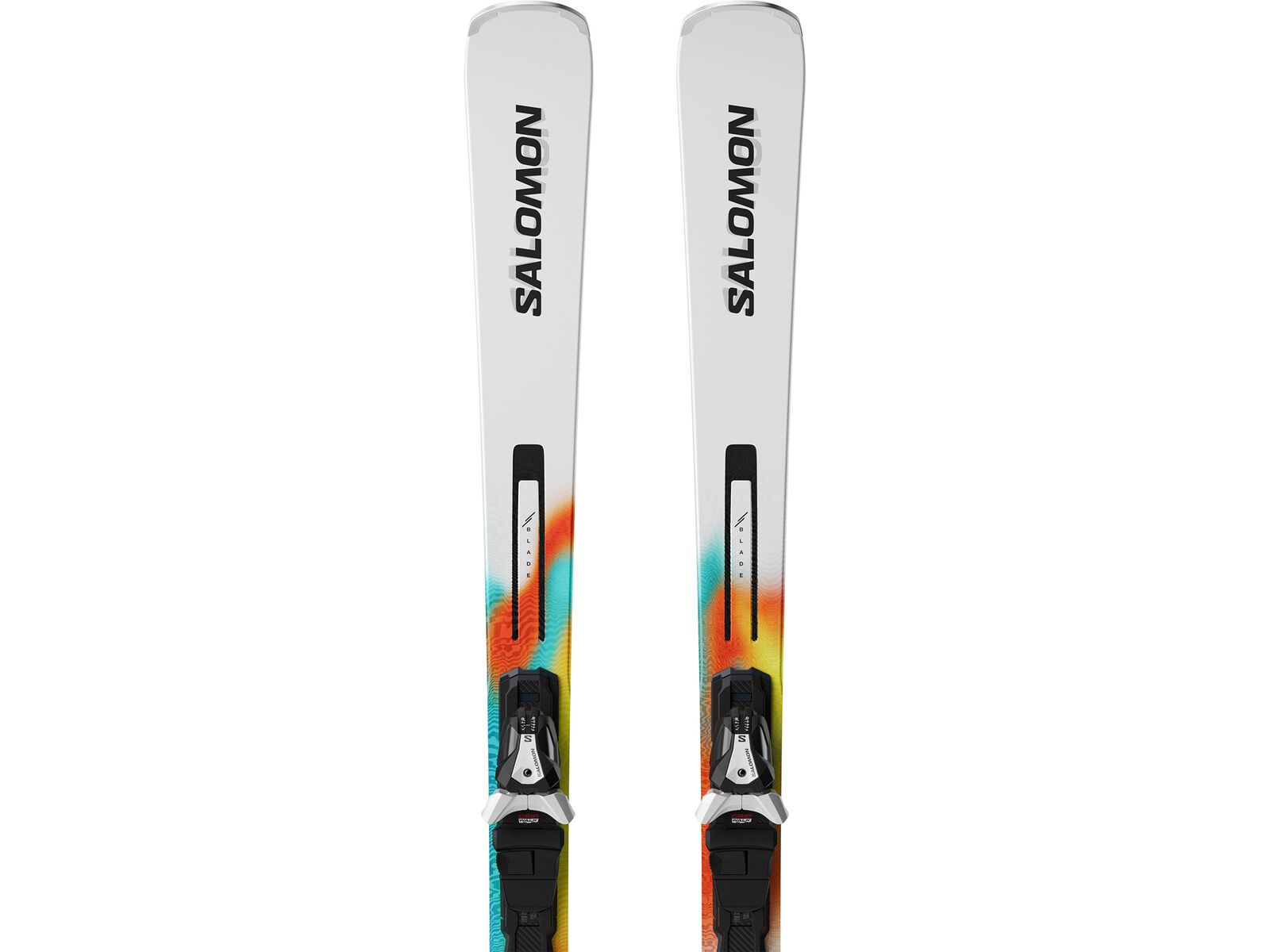 Salomon Addikt Pro 76 + MI12 GW F80, white/turquoise/orange | Bild 4