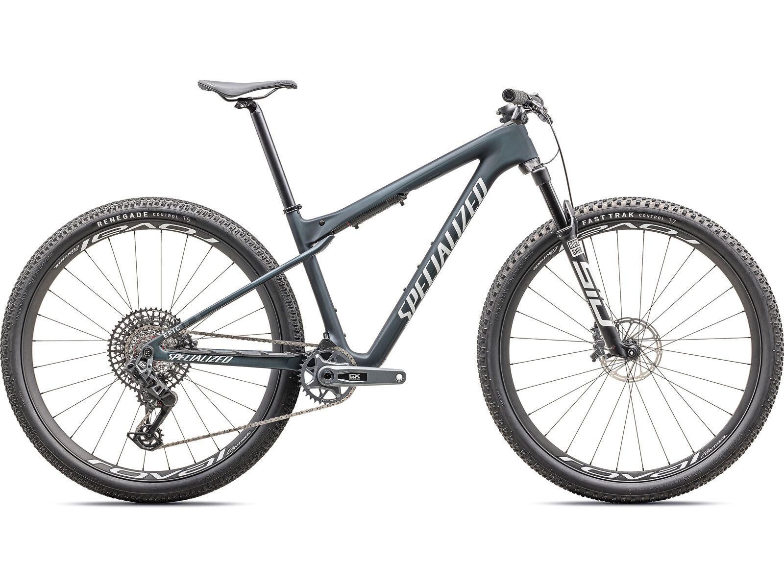 Specialized Epic World Cup Expert, metallic deep lake/white/pearl | Bild 1