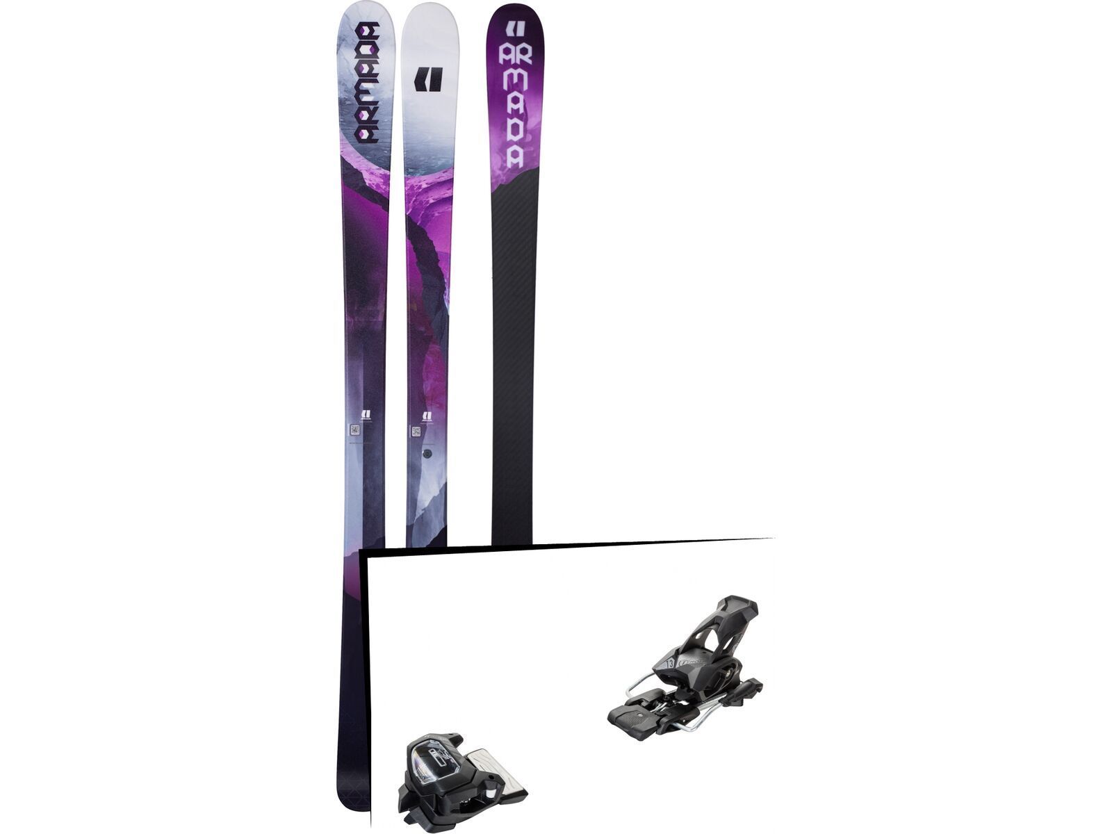 Set: Armada Victa 87 Ti 2018 + Tyrolia Attack² 13 GW solid black | Bild 1