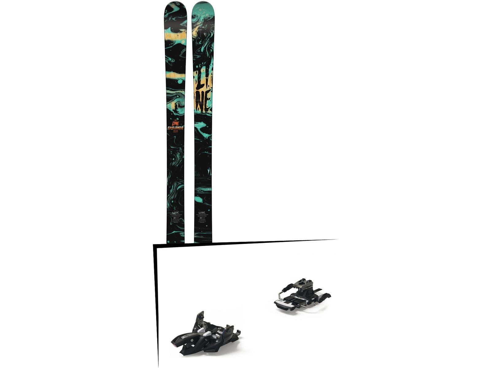 Set: Line Chronic 2018 + Marker Alpinist 9 Long Travel (2319307) | Bild 1