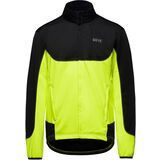 Gore Wear C5 Windstopper Thermo Trail Jacke black/neon yellow
