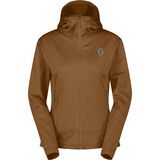 Scott Defined Mid Zip Women's Hoody bread brown