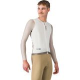 Castelli Corretto LS Jersey ivory/clay-black