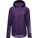 GOREWEAR Lupra 2.0 Gore-Tex Logo Kapuzenjacke Damen purple indigo/amethyst frey