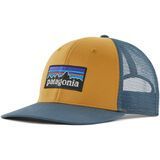 Patagonia P-6 Logo Trucker Hat pufferfish gold