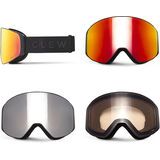Clew Magnetic Goggle Silver / black