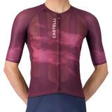 Castelli Climber's A/C Jersey deep bordeaux/white