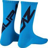 Supacaz SupaSox Twisted Sock black/neon blue