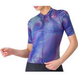 Castelli Cosmic Vortex Jersey multicolor ultraviolet rose