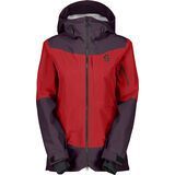 Scott Vertic Ripstop 3 Layer Women's Jacket rich purple/power red