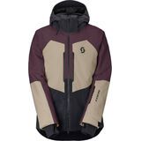 Scott Ultimate Dryo Men's Jacket cocoa red/portobello beige