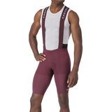 Castelli Premio Evo Bibshort deep bordeaux/winter sky