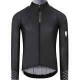 Q36.5 Gregarius Hybrid Collar Fade Long Sleeve Jersey black