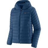 Patagonia Women's Down Sweater Hoody clement blue