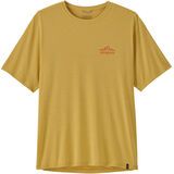 Patagonia Men's Cap Cool Daily Shirt - Cloud Crag limestone yellow/light limestone yellow x-dye