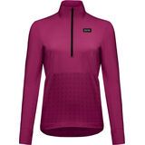 GOREWEAR TrailKPR Hybrid 1/2-Zip Damen process purple