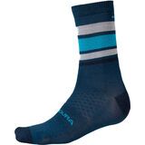 Endura Baabaa Merino Stripe Sock blueberry