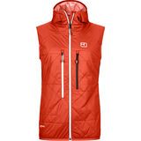 Ortovox Swisswool Piz Boè Vest W sunset orange