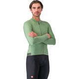 Castelli Espresso Thermal Jersey green pepper/deep green