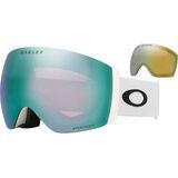 Oakley Flight Deck Pro L Prizm Snow Sapphire Iridium & Sage Gold / matte white