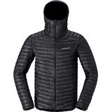Norrona trollveggen down800 super light Hood M's caviar black