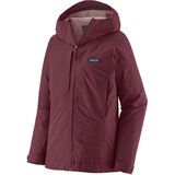 Patagonia Women's Insulated Boulder Fork Rain Jacket berry fig