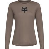 Fox Womens Ranger Long Sleeve Jersey Fox Head nutmeg