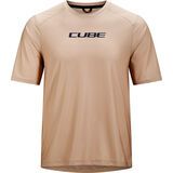 Cube Funktionsshirt kurzarm beige