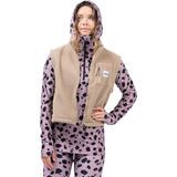 Eivy Boxy Sherpa Vest sand