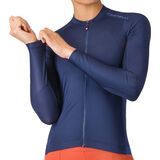 Castelli Espresso 2 W Long Sleeve Jersey belgian blue