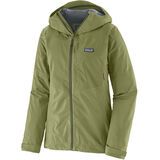 Patagonia Women's Boulder Fork Rain Jacket buckhorn green